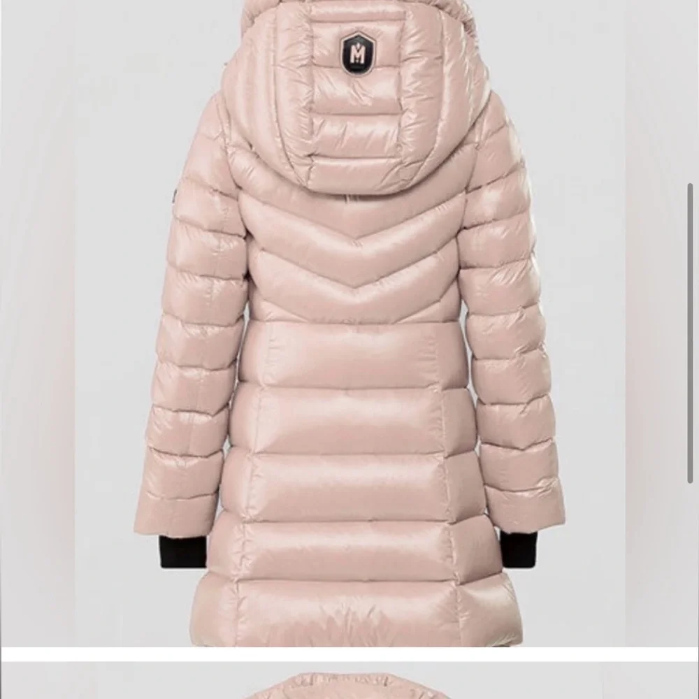 Mackage Light Pink Puffer Coat 10Y - Picture 2 of 6